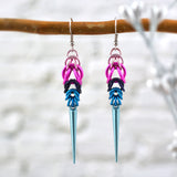 Pride Spike Earrings - Choose Your Flag
