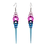 Omnisexual Pride - Spike Earrings