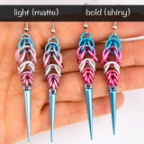 Transgender Pride - Spike Earrings
