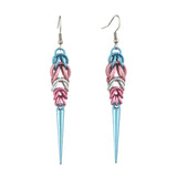 Transgender Pride - Spike Earrings