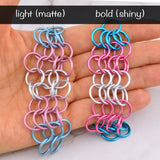 Transgender Pride - Mesh Earrings
