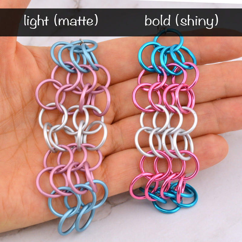 Transgender Pride - Mesh Earrings