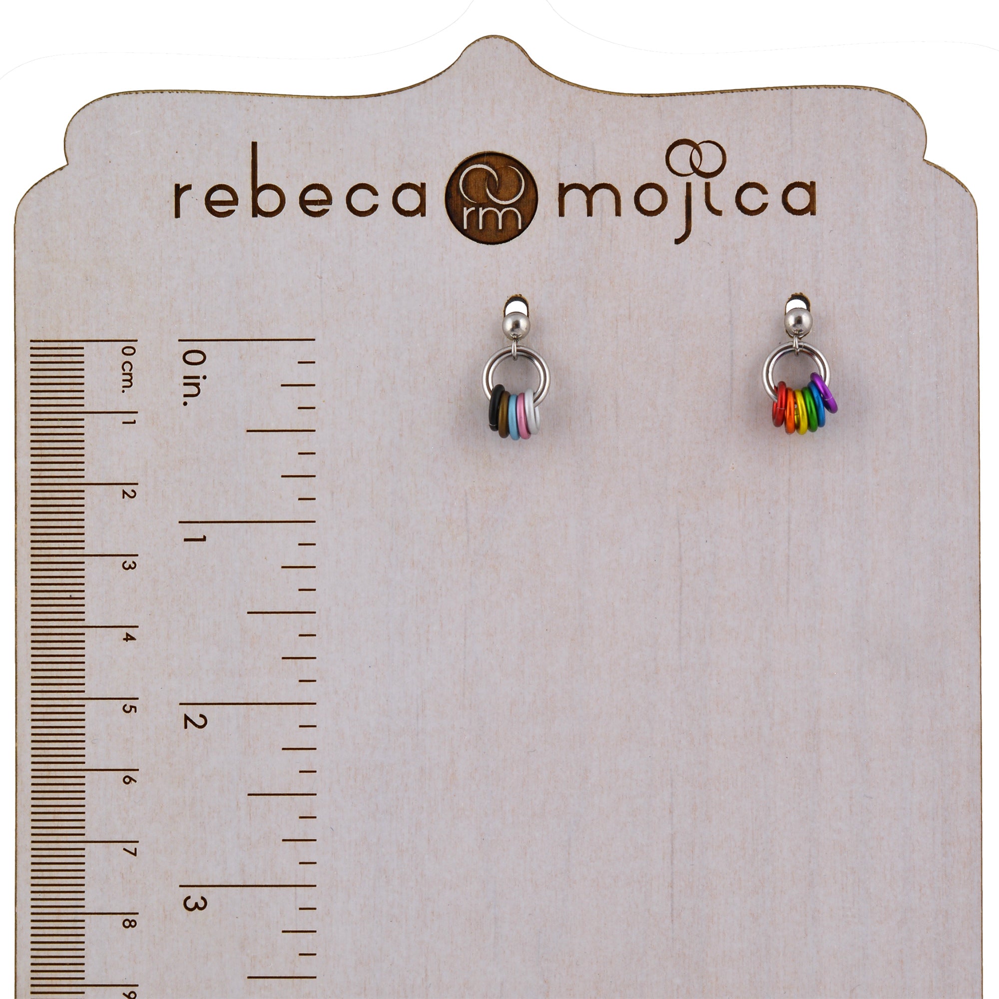 Progress Pride - Tiny Flag Earring Studs