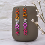 Lesbian Pride - Orbital Earrings