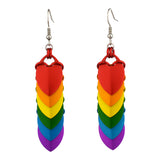 Rainbow Pride - Chevron Earrings