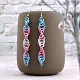 Transgender Pride - Helix Earrings