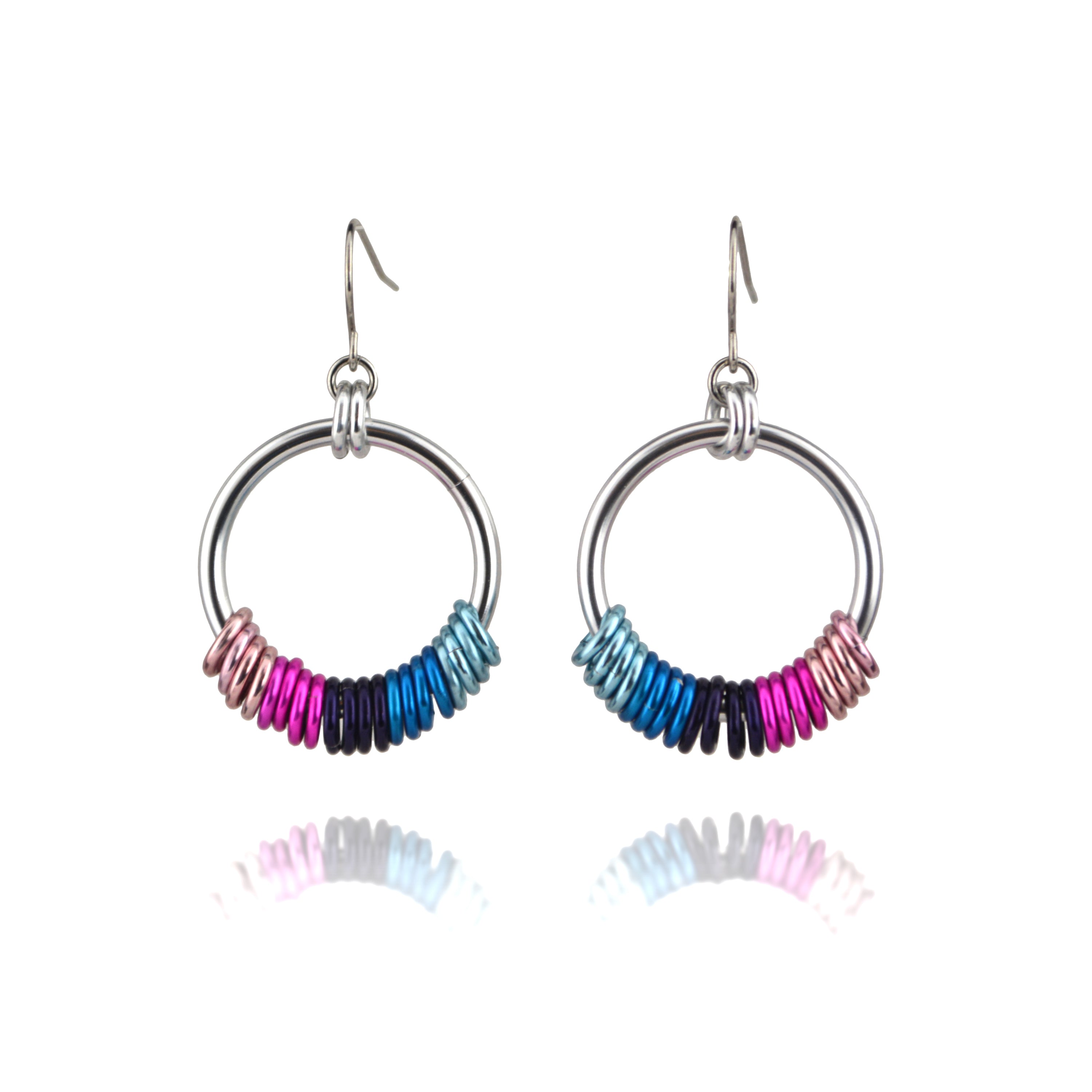 Omnisexual Pride Hoop Earring