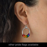 Pansexual Pride - Hoop Earring