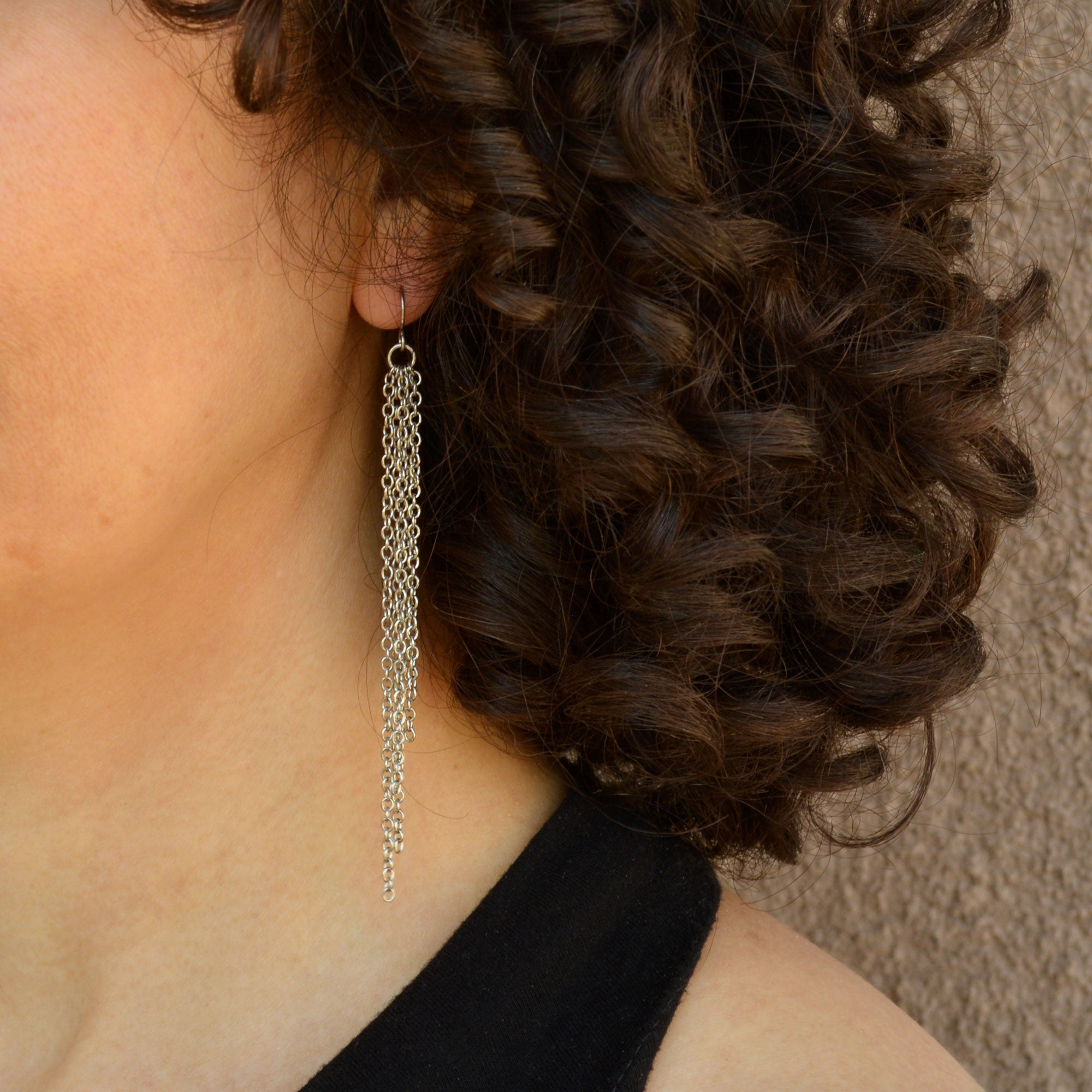 Long Tassel Earrings