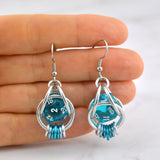 Customizable d20 Earrings - Pick Your Colors