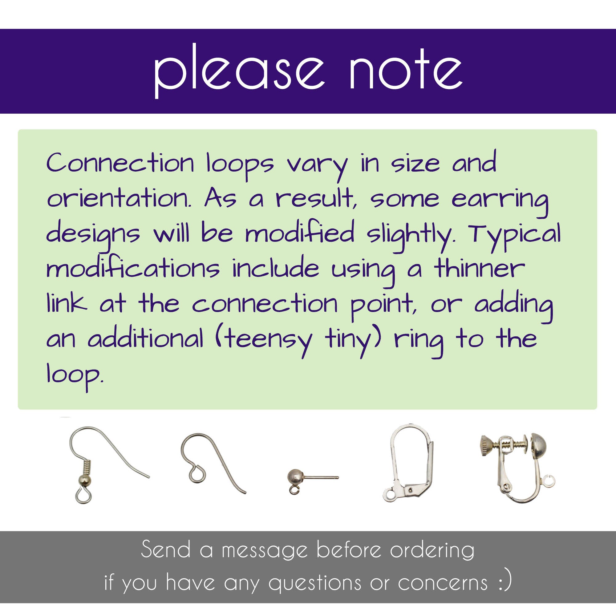 Earwire changes