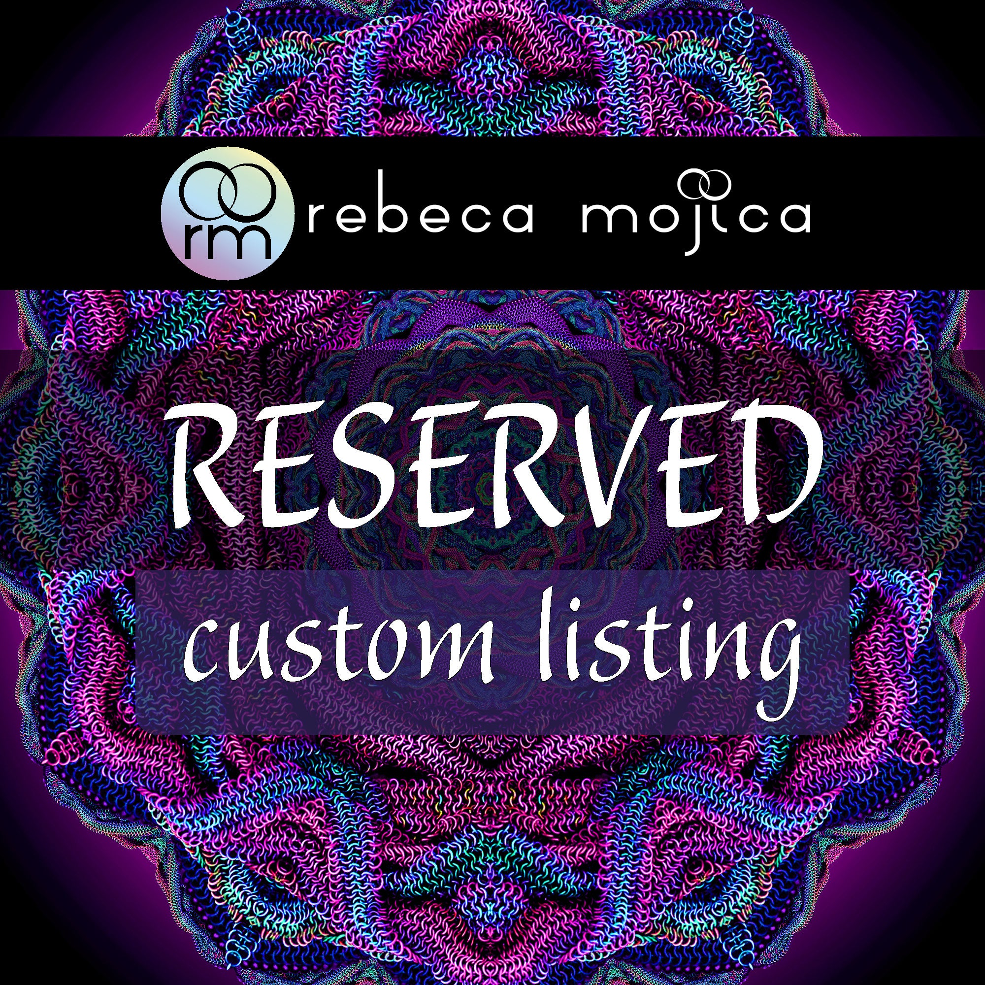 RESERVED: Custom Rainbow JPL5 Necklace