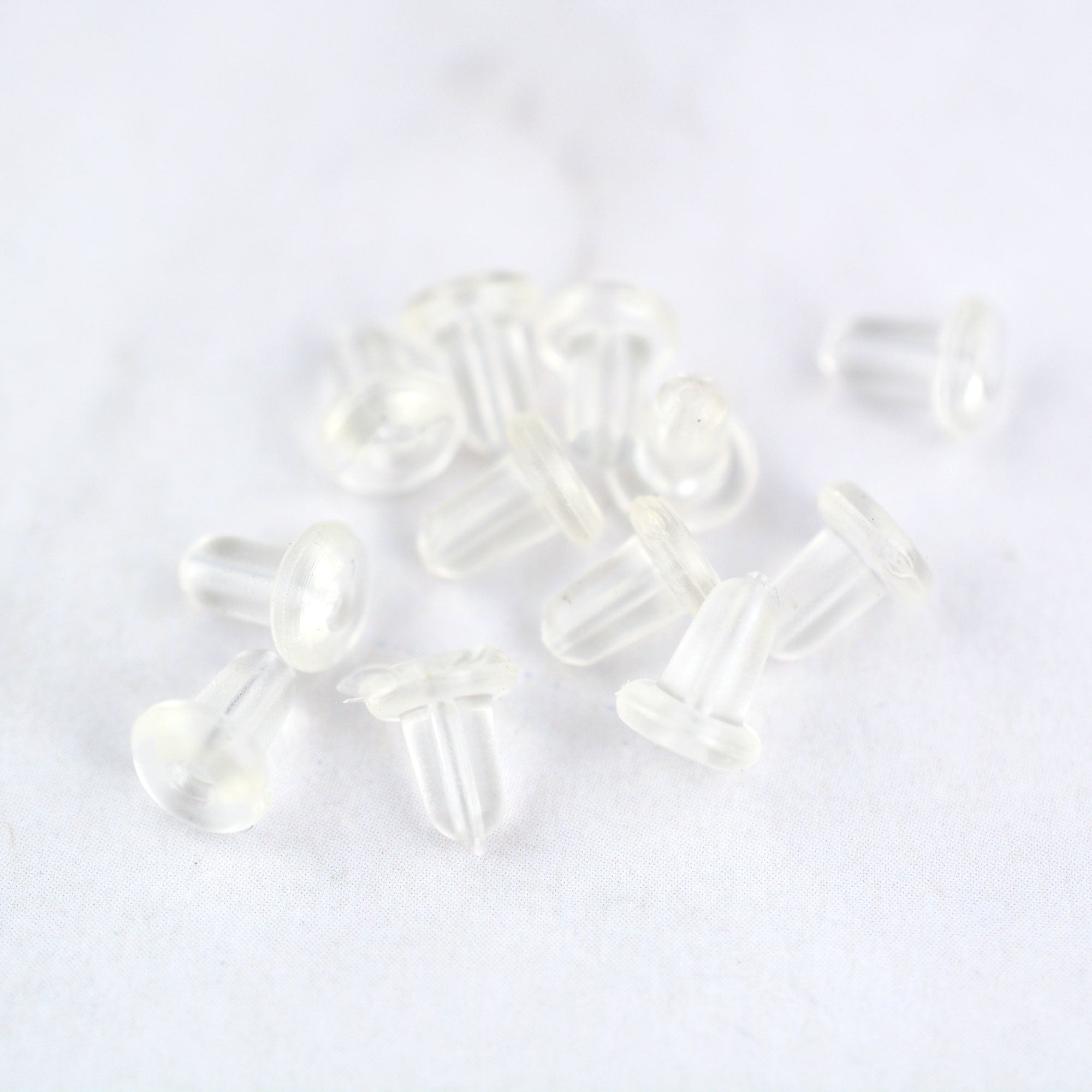 Rubber Earring Backs 12 pc (6 pairs)