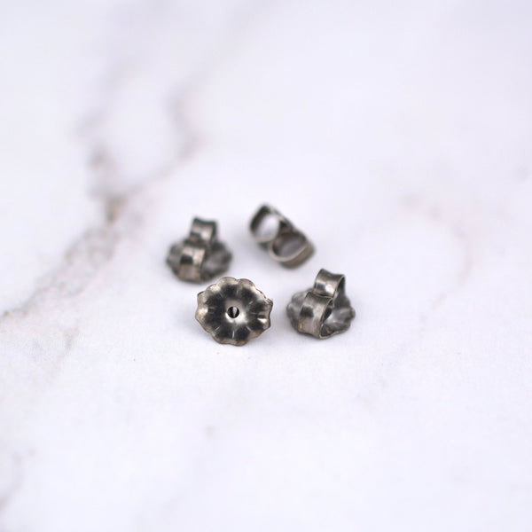 Titanium Earring Backs 4 pc (2 pairs)