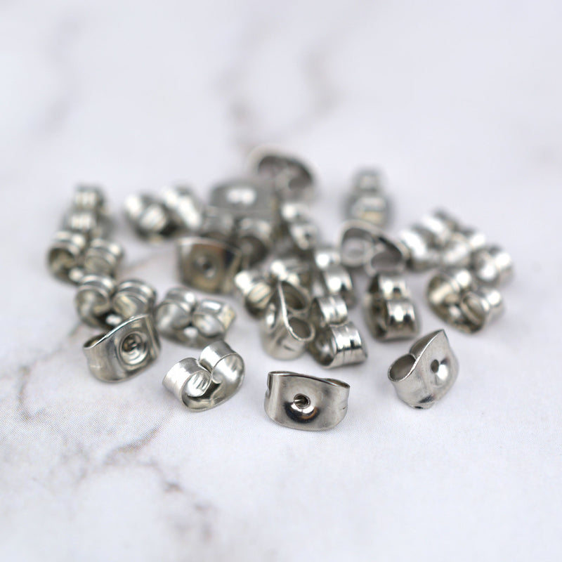 Steel Earring Backs