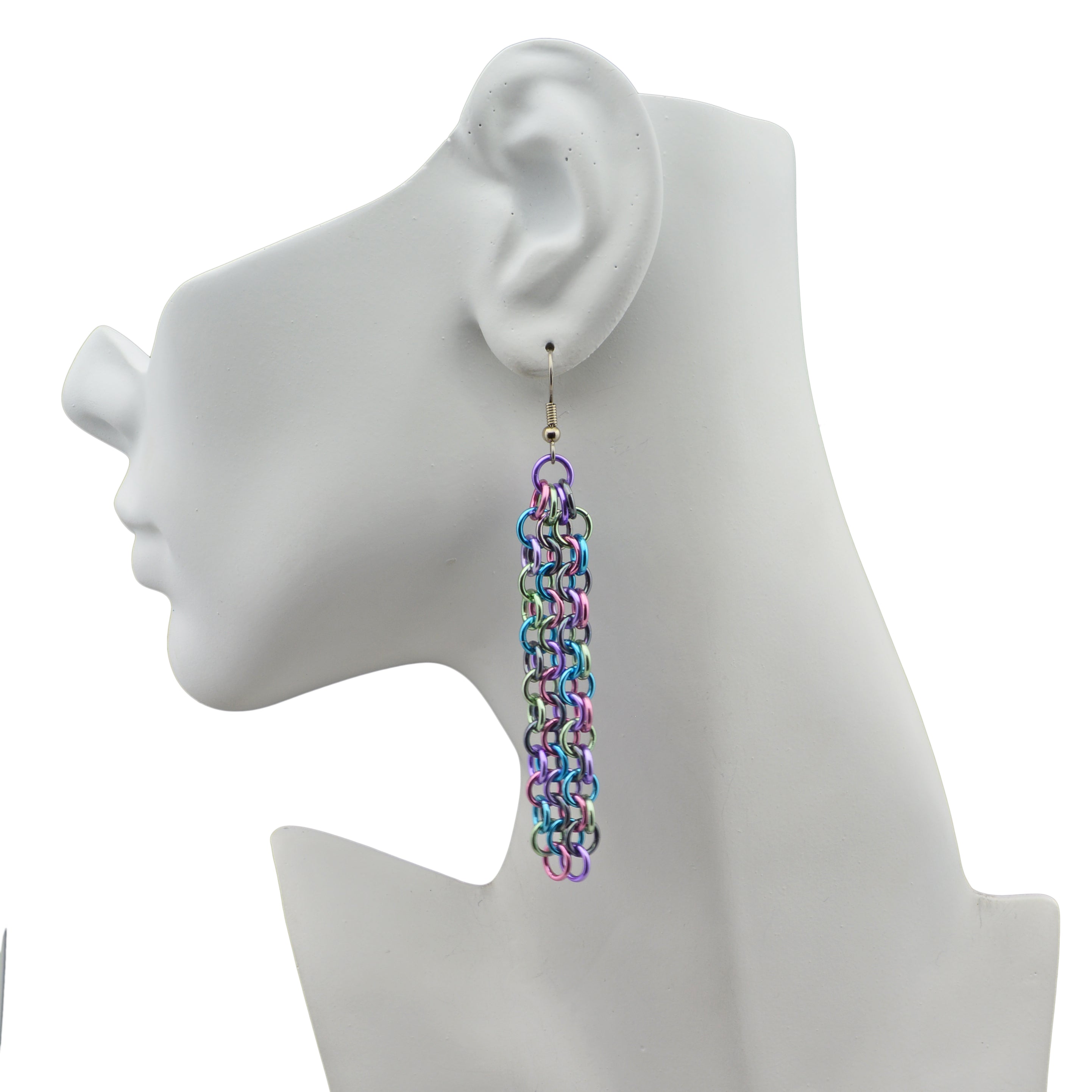 OVERSTOCK SALE: Mesh Waterfall Earring