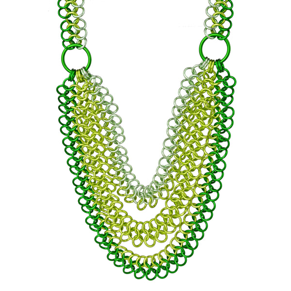 SALE: Green Goddess Necklace - 19"-21"