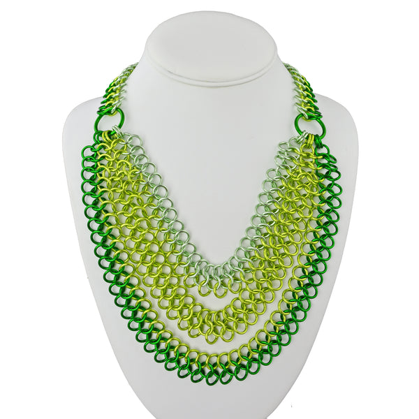 SALE: Green Goddess Necklace - 19"-21"