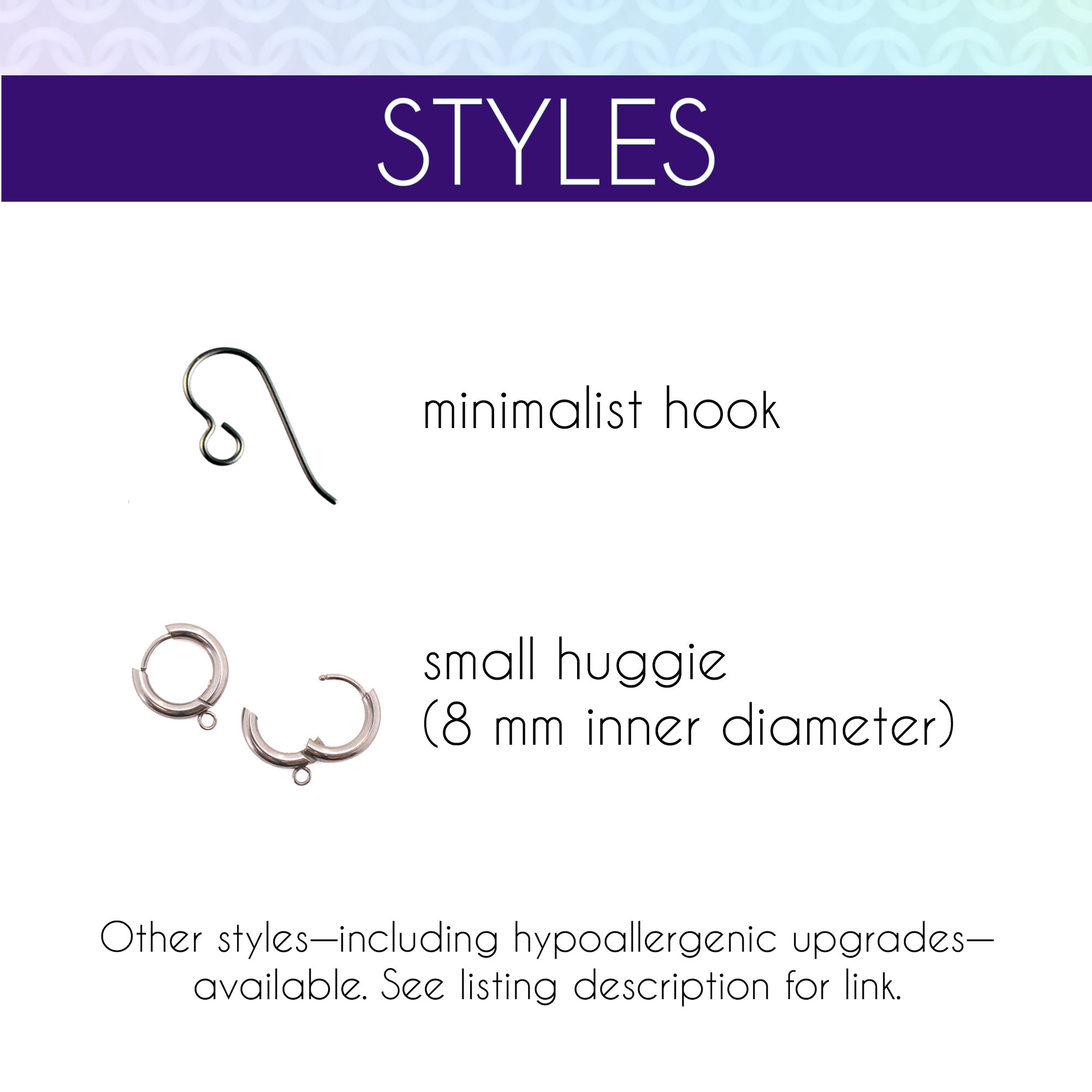 Rainbow Pride - Mini Knot Earring
