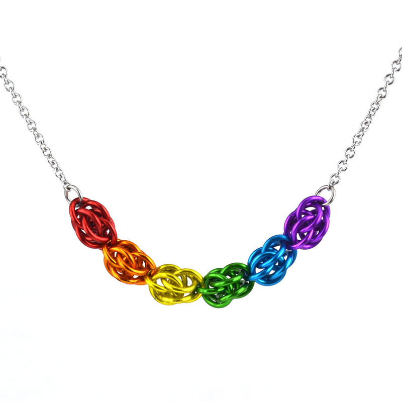 Petite Pride Necklace - Choose Your Flag