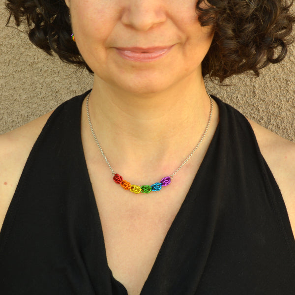 Rainbow Pride - Petite Necklace