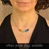 Bisexual Pride - Petite Necklace
