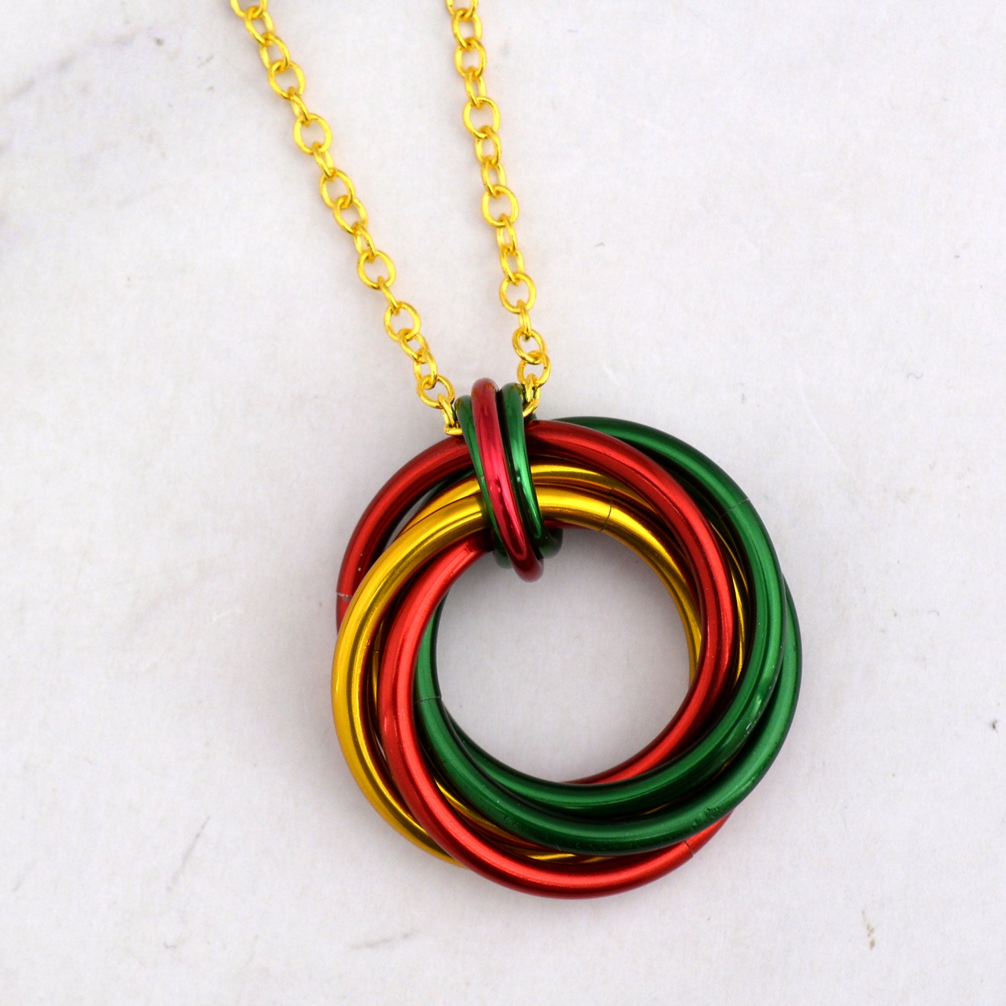 Christmas Holidays Swirl Pendant