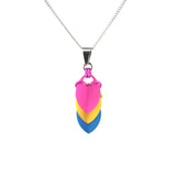 Pansexual Pride - Chevron Pendant (Short)