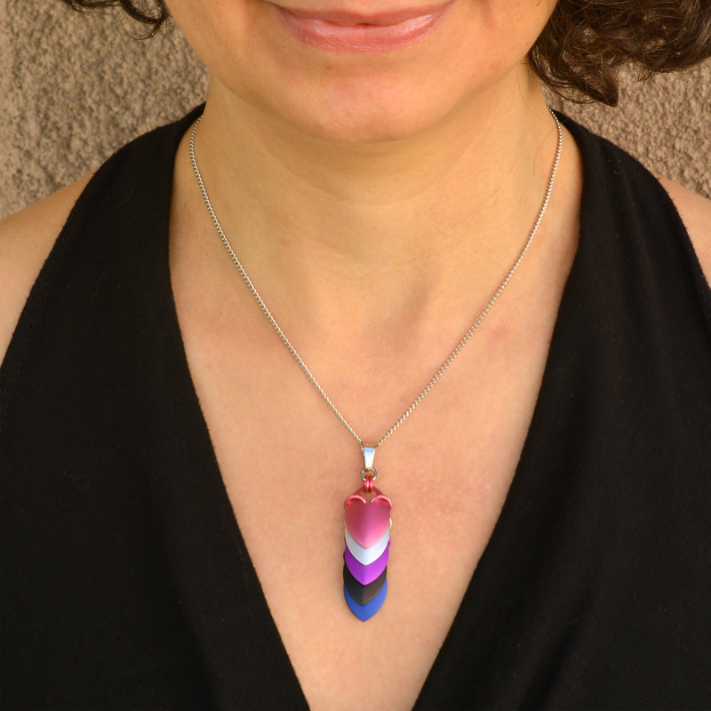 Genderfluid necklace on sale