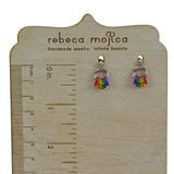 LGBTQIA+ Pride Tiny Hoop Flag Earrings - Pick Your Flag, 30+ Flags to Choose From