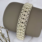 Sterling Silver Intricate Cuff - 7.25" - SPECIAL SALE
