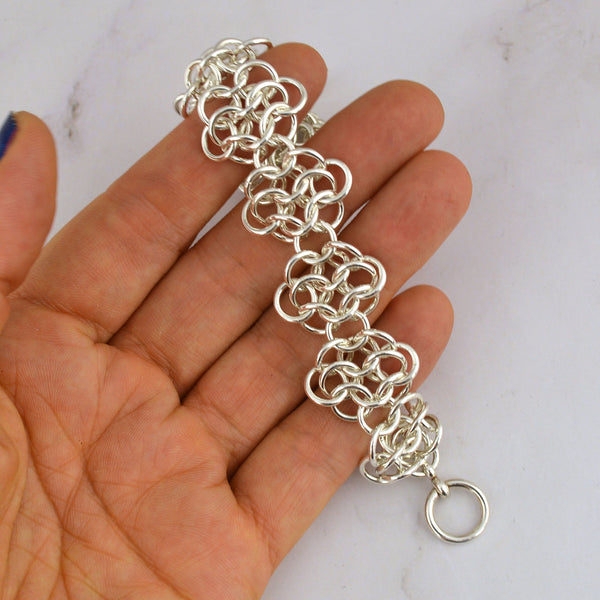 SALE: Sterling Silver Rosettes - 6.75"