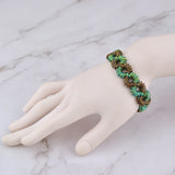 SALE: Coiled DNA Niobium & Sterling Bracelet - SMALL - Approx 7"