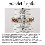 SALE: Spring Elfweave Niobium & Sterling Bracelet - MEDIUM - Approx 7.25"