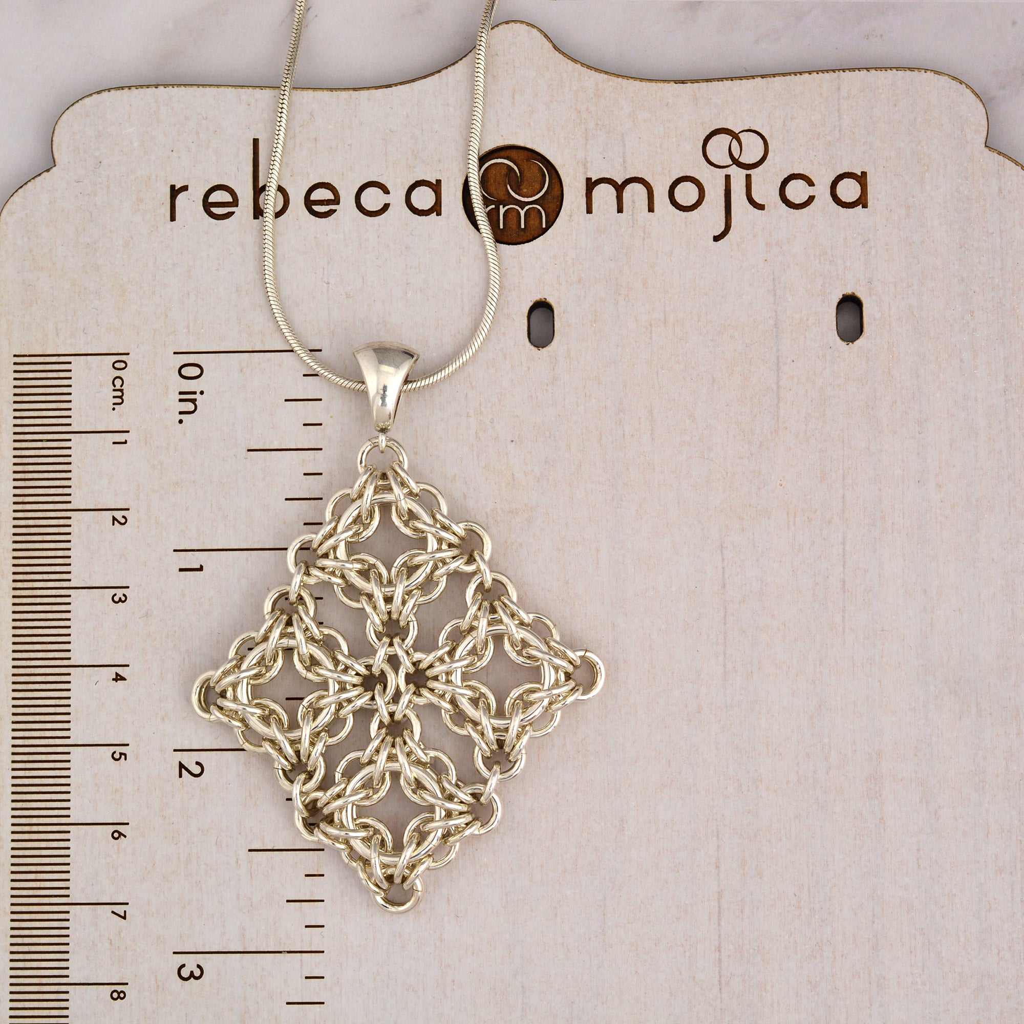 SALE: Sterling Silver Celtic Filigree Pendant