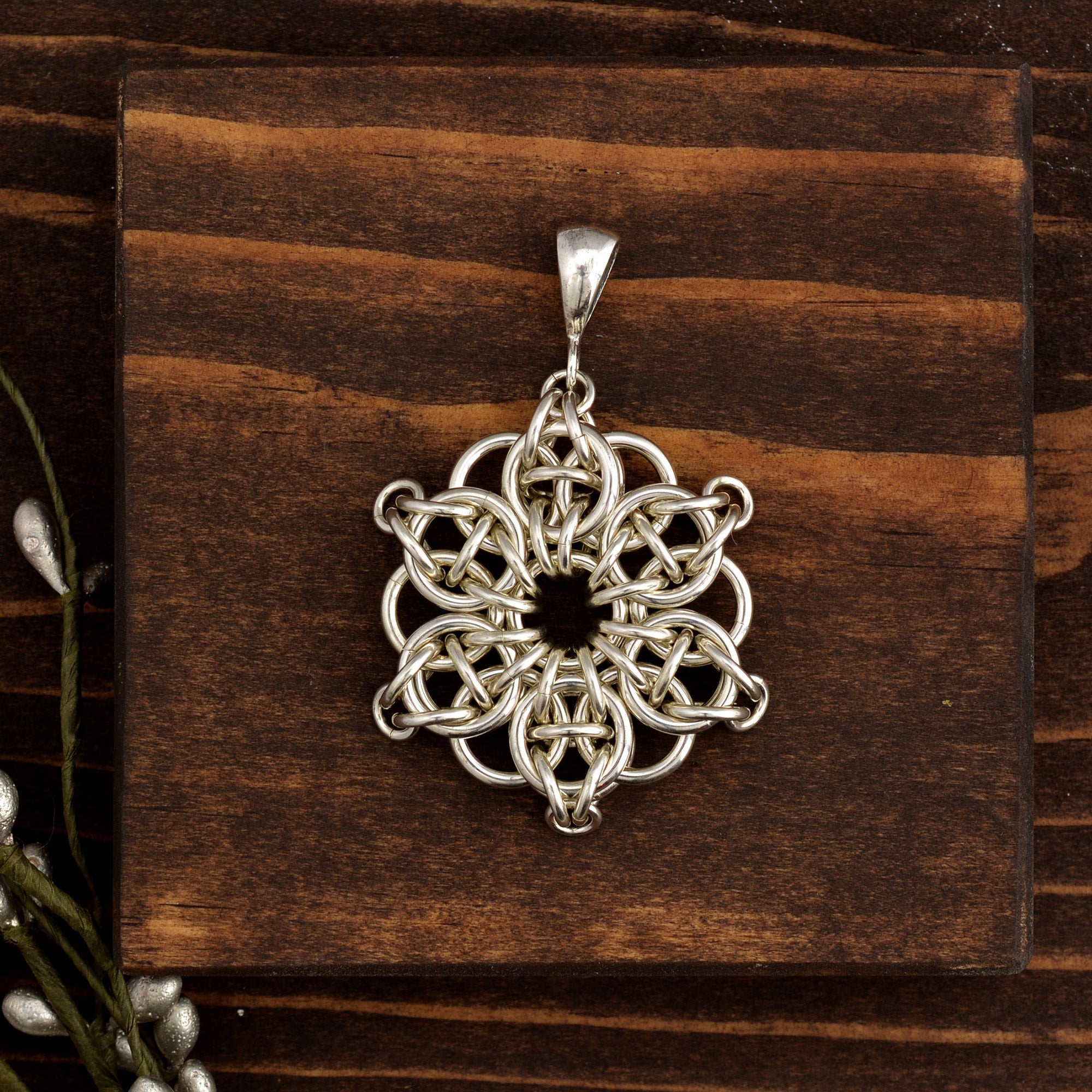 SALE: Sterling Silver Celtic Visions Star Pendant