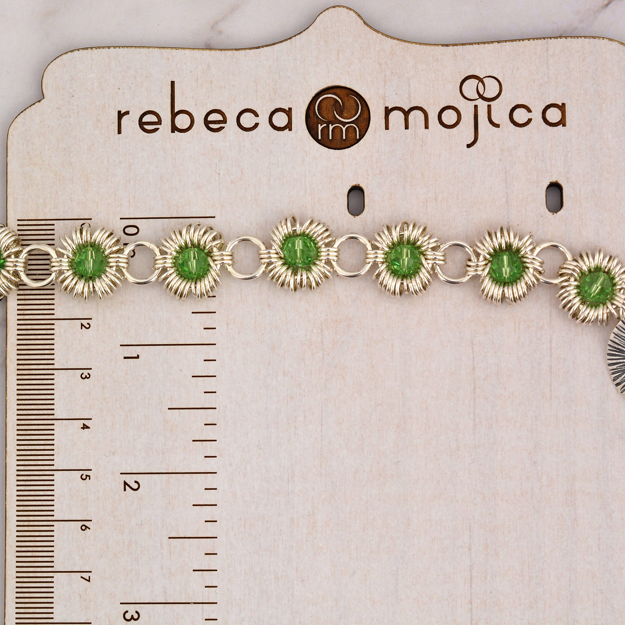 SALE: Coiled Crystals Bracelet - Medium (7.5")