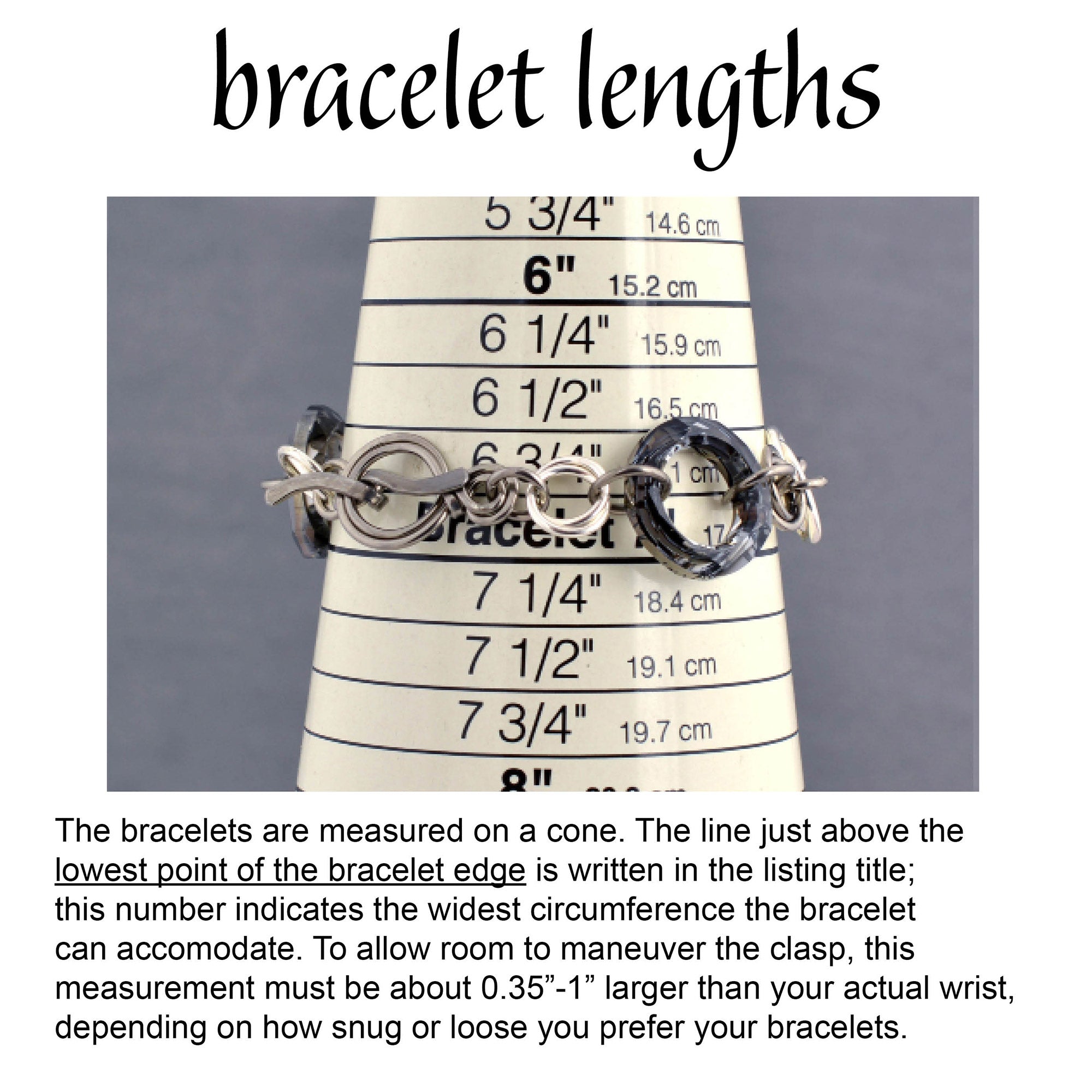 SALE: Cosmic Crystals Bracelet - Silver Night Colors - Medium (7")