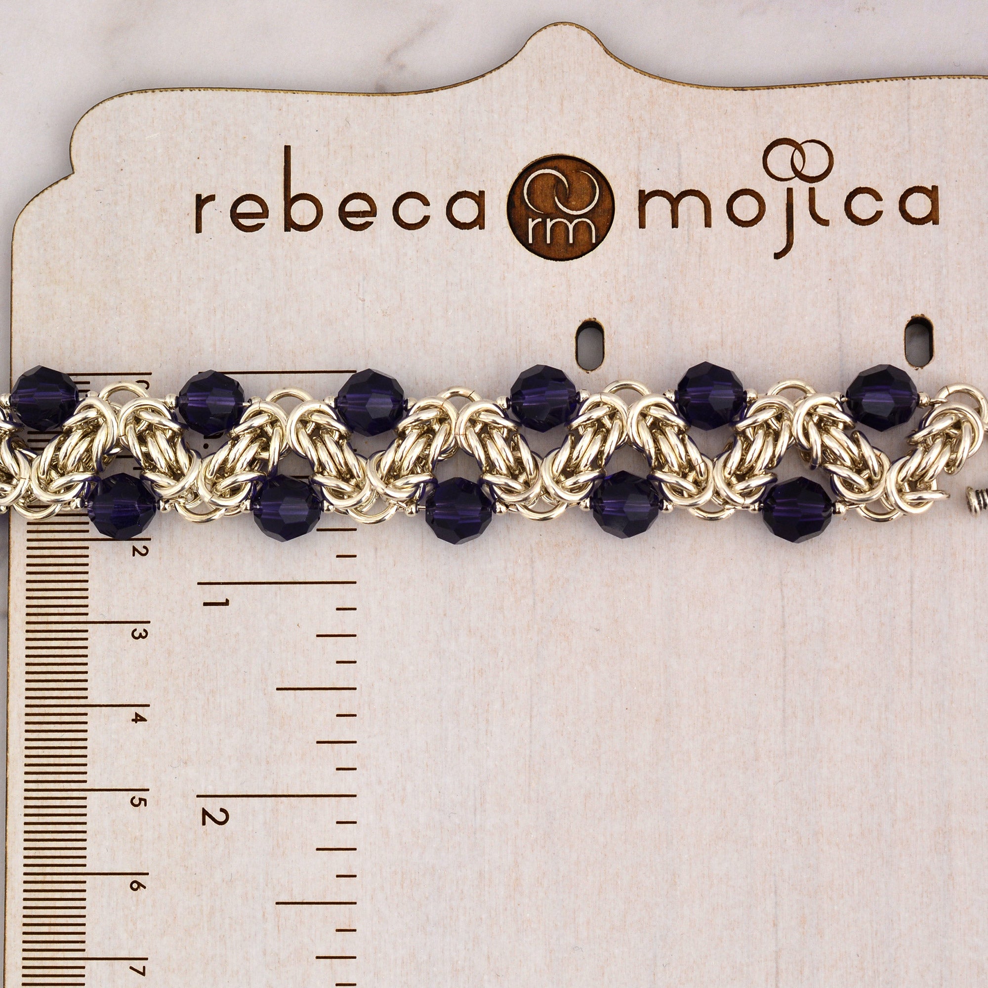 SALE: Zig Zag Byzantine Bracelet - XS (6.5")