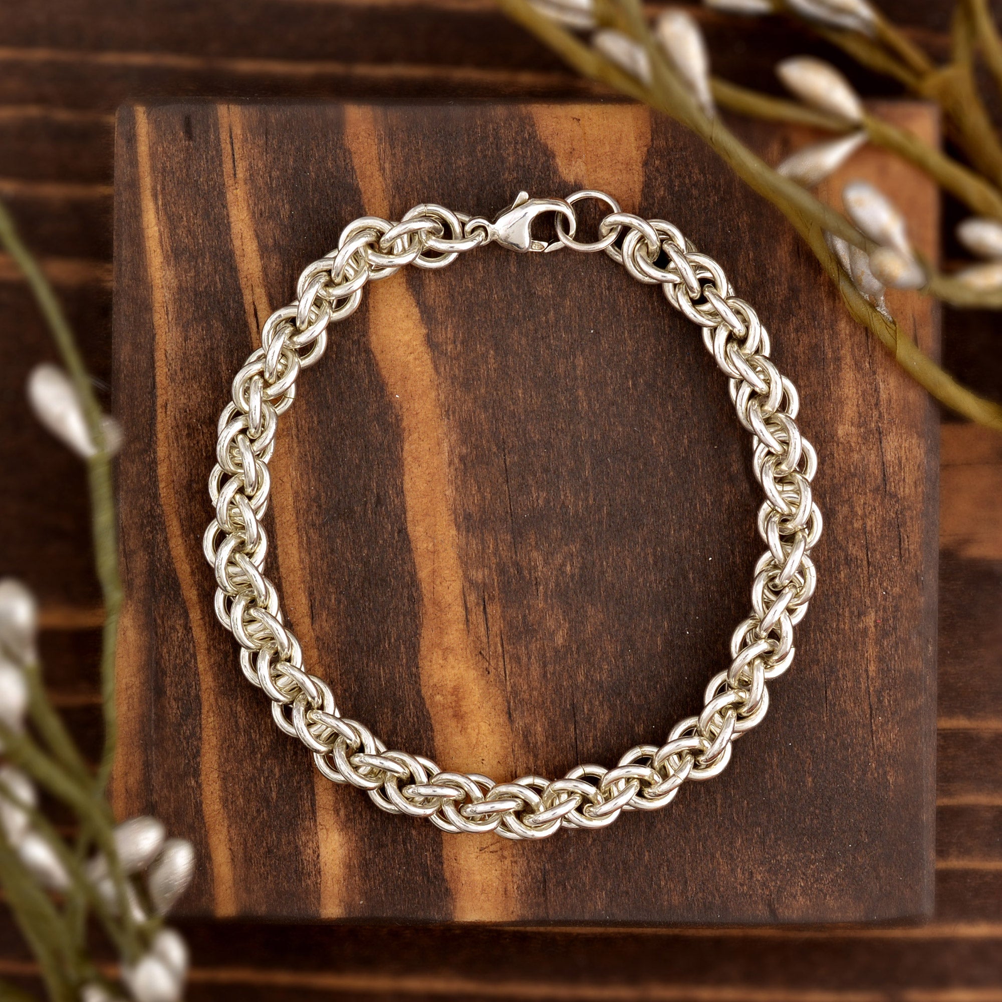SALE: Sterling Silver Jens Pind Bracelet - Small (6.75")