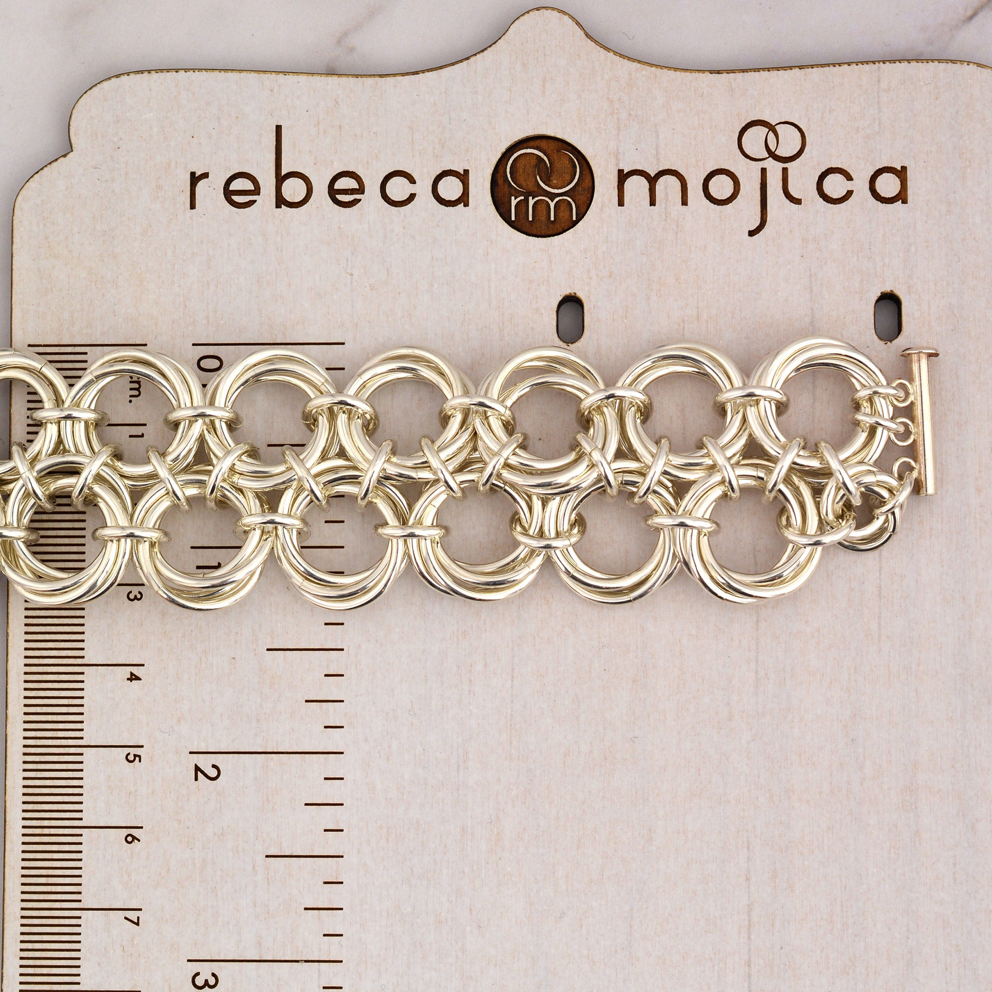 SALE: Sterling Silver Double Knotted Cuff - XS (6.25")