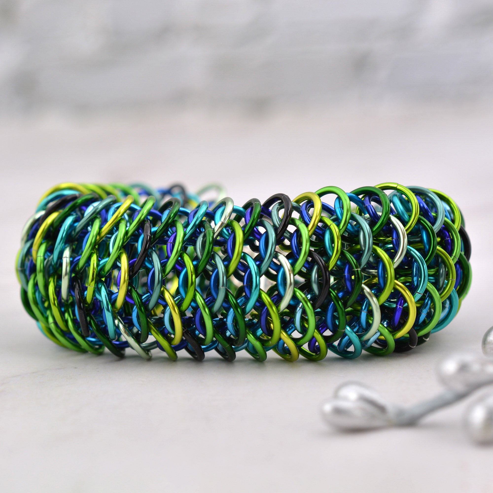SALE: Dragonscale Cuff - Medium (7.25")
