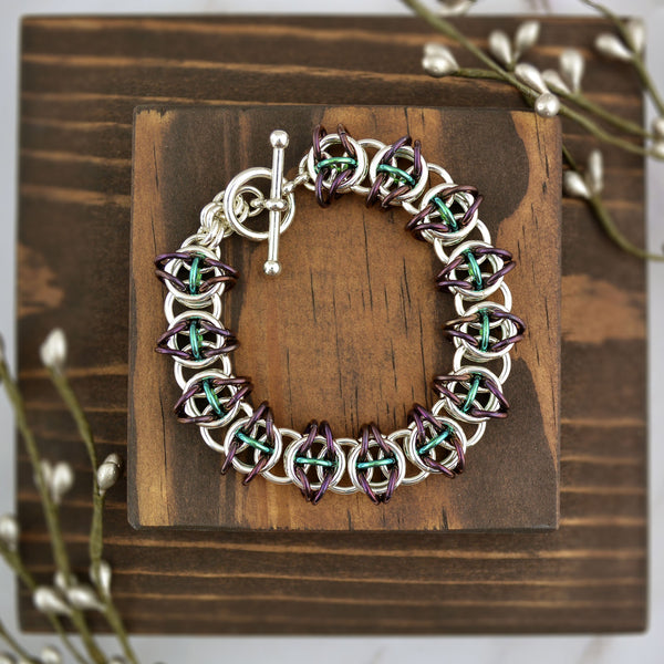 SALE: Sterling Silver & Niobium Celtic Visions - 7"