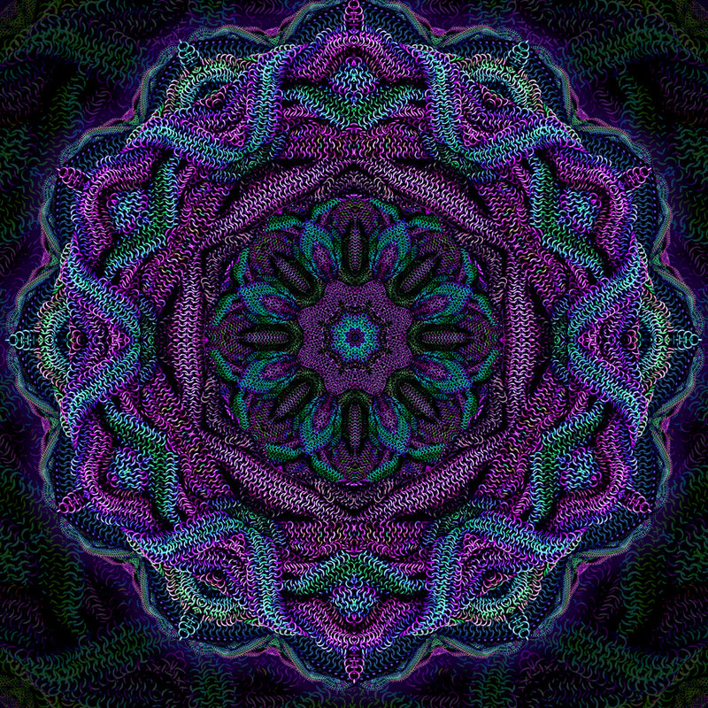 Poseidon's Embrace Mandala