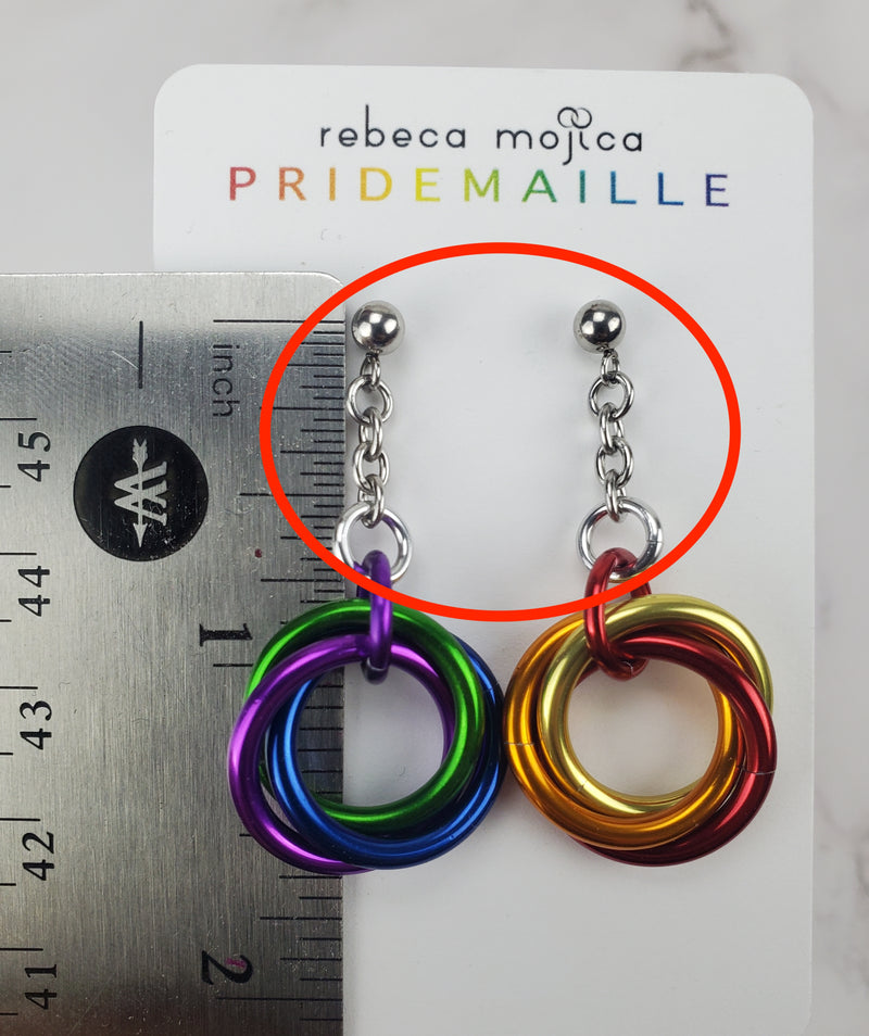 RESERVED: Custom Earring Extenders (Post + extender)
