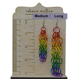 Rainbow Pride - Mesh Earrings