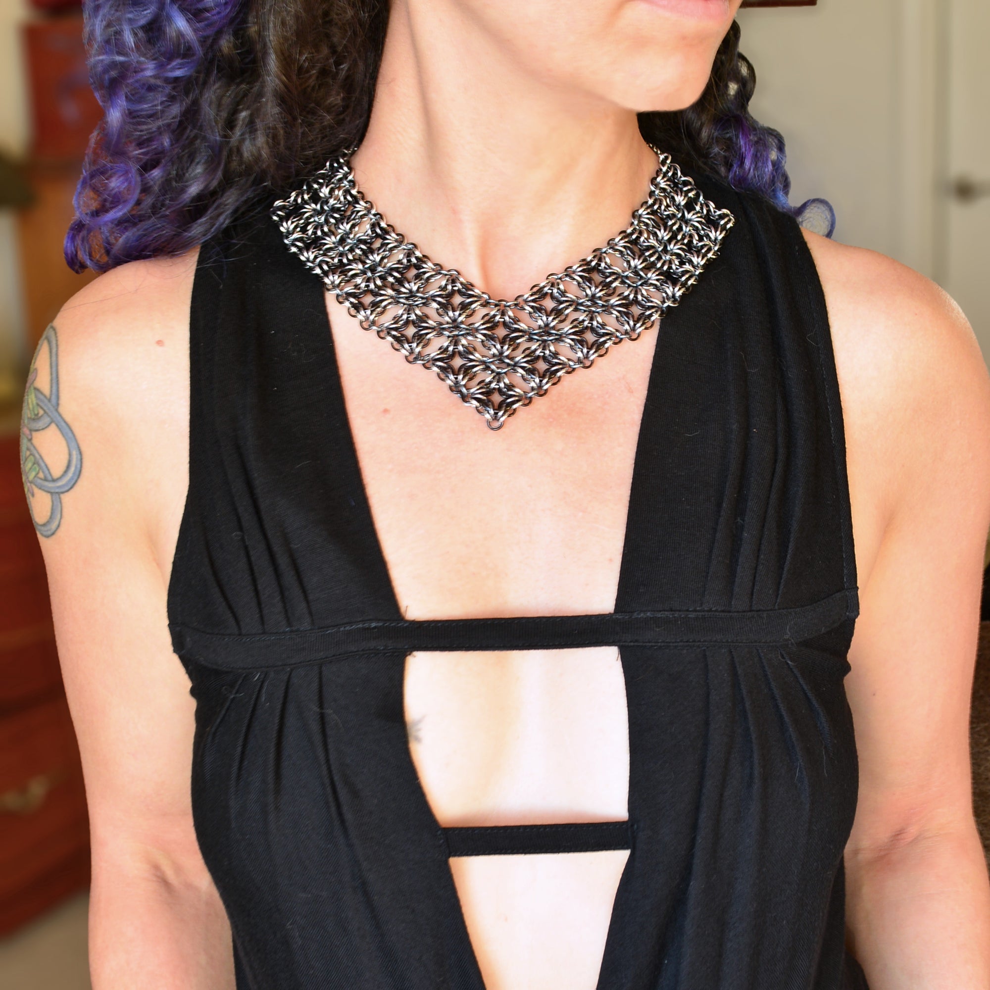 Celtic Filigree Statement Necklace