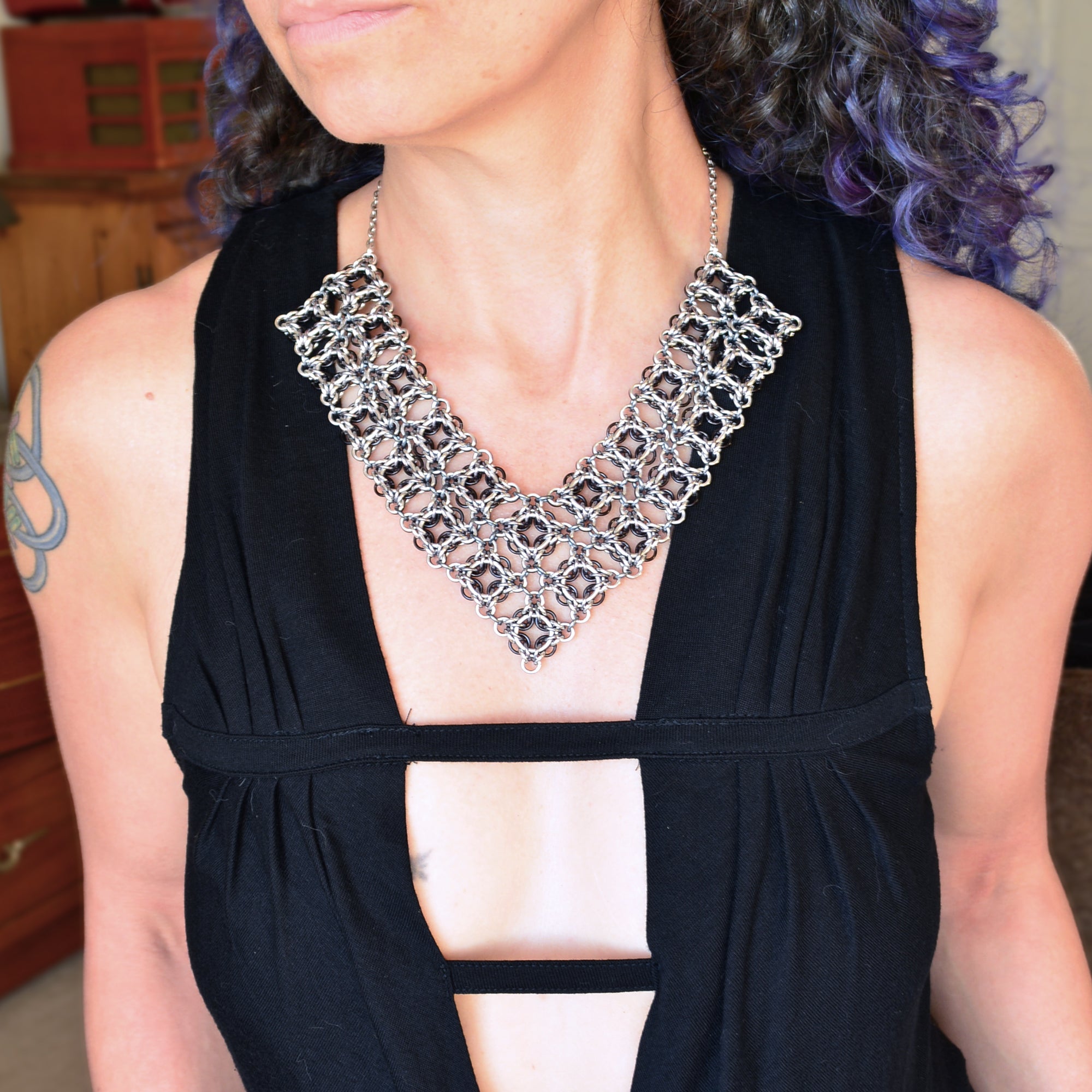 Celtic Filigree Statement Necklace