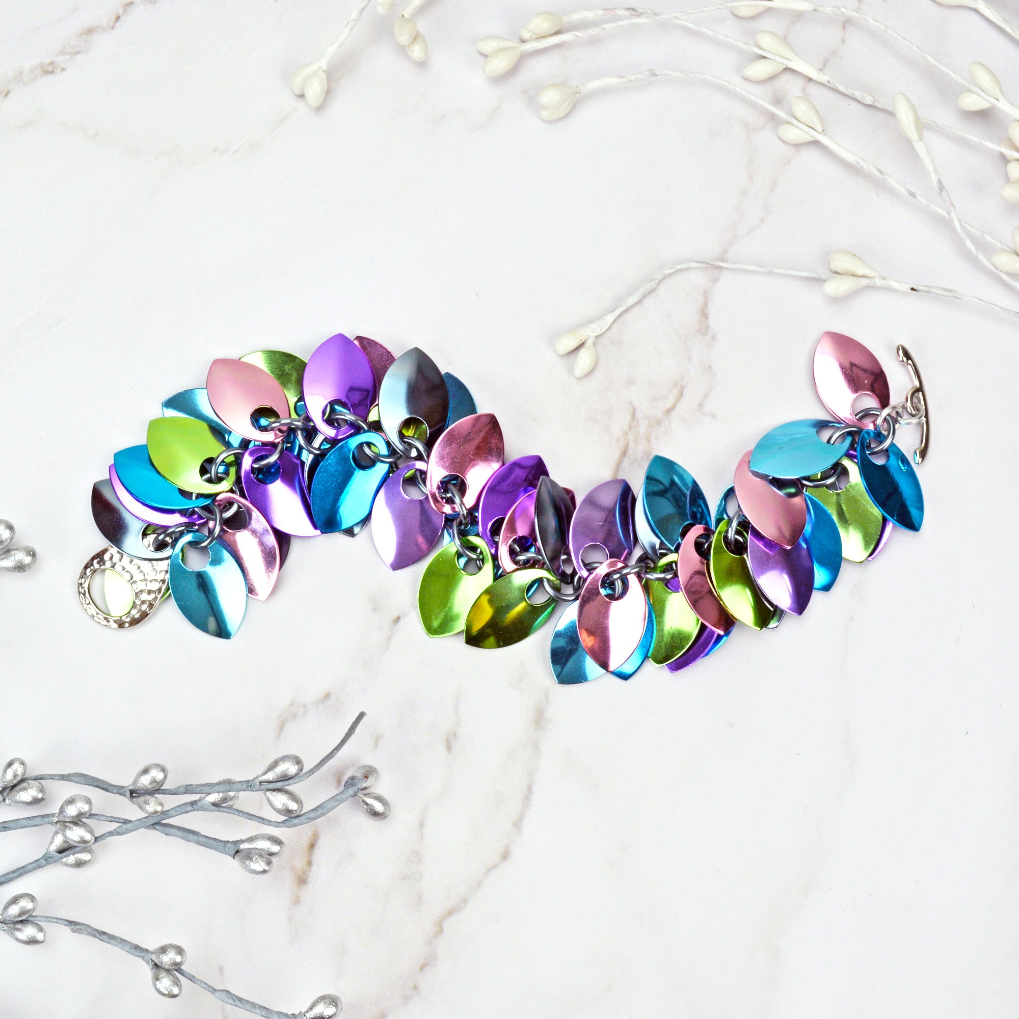 Leaves Bracelet - Cosmic Unicorn