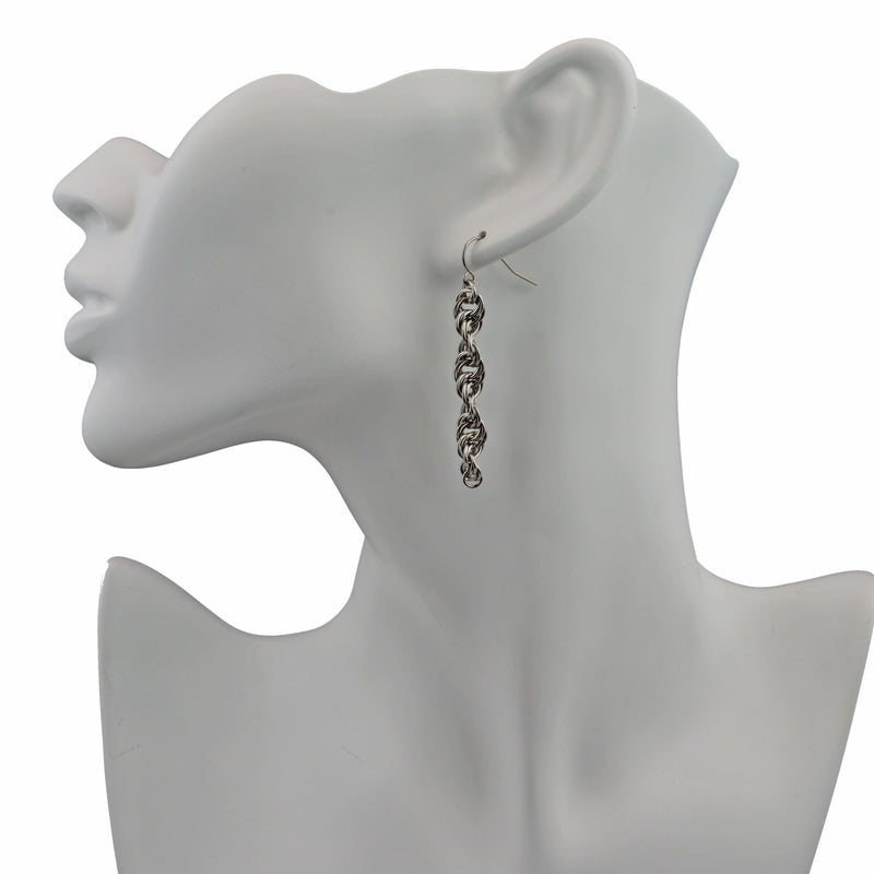 Steel Helix Earrings